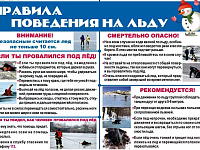 Правила поведения на льду